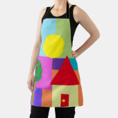 アート先生カラフルシェイプエプロン エプロン (インサイチュ)