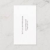 アート先生タロットカード 名刺 (裏面)