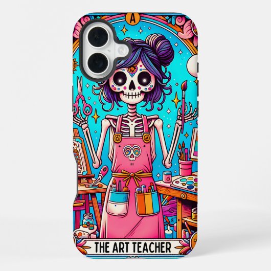 アート先生タロットカード iPhoneケース (裏面)