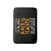 アート先生ハロウィンおもしろいの衣装 バスマット (正面縦)