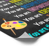 アート先生印刷可能 ポスター (角)