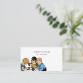 アート先生子供へARTS & CRAFTS 名刺 (スタンド正面)