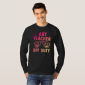 アート先生学最後の日の授業時間 Tシャツ (正面フル)