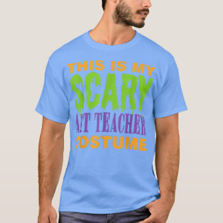 アート先生怖いハロウィーンの衣装332 Tシャツ