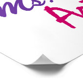 アート先生教室へようこそ – SRF ポスター (角)