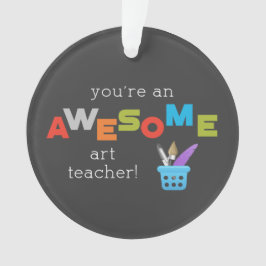 アート先生絵を描鑑賞日筆素晴らし、 オーナメント