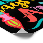 アート先生100日の学校 – 100日の芸術 ポスター (角)