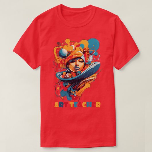 アート先生 Tシャツ (デザイン正面)