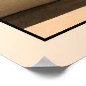 アート写真、テニスの服を着た女性 ポスター (角)