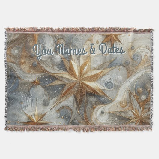 アート冬の風景と雪と氷の結晶をキャプチャ スローブランケット (正面)