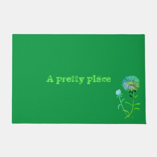 アート及びデザインドアマット ドアマット (正面)