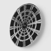 アート及びデザイン壁時計 ラージ壁時計 (傾斜)