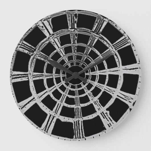 アート及びデザイン壁時計 ラージ壁時計 (正面)