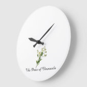 アート及びデザイン壁時計 ラージ壁時計 (傾斜)