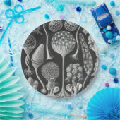 アート型枠の自然 ペーパープレート (パーティー)