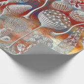 アート型枠の自然 ラッピングペーパー (角)