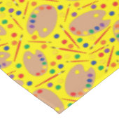 アート子供の誕生日絵を描パーティー テーブルクロス (アングル)