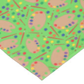 アート子供の誕生日絵を描パーティー テーブルクロス (アングル)