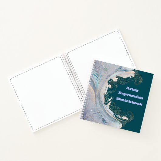 アート式Sketchbook ノートブック (内部)