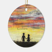 アート想像オーナメント セラミックオーナメント (左)