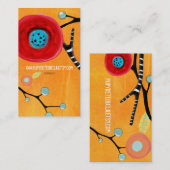 アート手作り名刺 名刺 (正面/裏面)