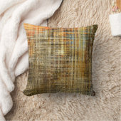 アート抽象芸術カラフルの幾何学的交差の背景 クッション (ブランケット)