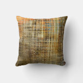 アート抽象芸術カラフルの幾何学的交差の背景 クッション (裏面)