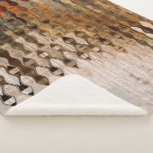 アート抽象芸術カラフルの幾何学的交差の背景 シェルパブランケット (3/4)