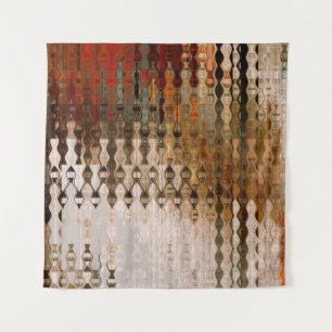 アート抽象芸術カラフルの幾何学的交差の背景 タペストリー