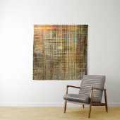 アート抽象芸術カラフルの幾何学的交差の背景 タペストリー (インサイチュ)