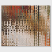 アート抽象芸術カラフルの幾何学的交差の背景 ラッピングペーパー (フラット)