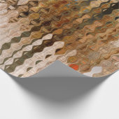 アート抽象芸術カラフルの幾何学的交差の背景 ラッピングペーパー (角)