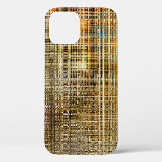 アート抽象芸術カラフルの幾何学的交差の背景 Case-Mate iPhoneケース (裏面)