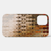 アート抽象芸術カラフルの幾何学的交差の背景 Case-Mate iPhoneケース (裏面 (横))