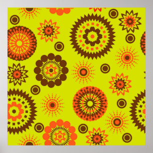 アート抽象芸術カラフル水彩紙背景画 ポスター