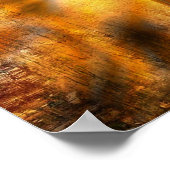 アート抽象芸術カラフル背景 ポスター (角)