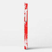 アート抽象芸術グランジイラストレーションのインクブラシ効果 Case-Mate iPhoneケース (裏面 / 左)