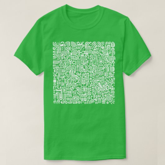 アート抽象芸術ハーリンインスパイア6 Tシャツ (デザイン正面)