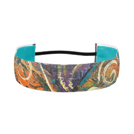 アート抽象芸術ヘッドバンド アスレチックヘッドバンド