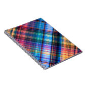 アート抽象芸術幾何学模様rainboba ノートブック (右側)