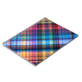 アート抽象芸術幾何学模様rainboba ノートブック (左側)