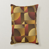 アート抽象芸術幾何学的テクスチャ背景 アクセントクッション (正面(垂直))