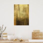 アート抽象芸術水彩背景紙3 ポスター (キッチン)