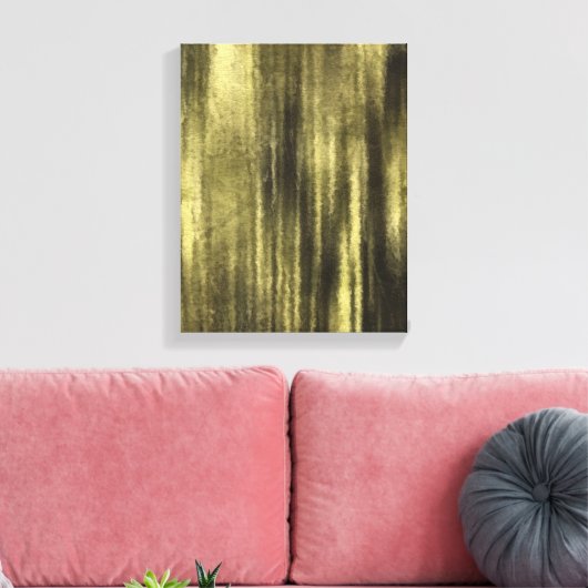 アート抽象芸術水彩背景紙6 キャンバスプリント (インサイチュ (リビング))