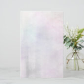 アート抽象芸術水彩背景(紙5) 便箋 (スタンド正面)