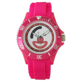 アート抽象芸術誕生日ピエロ 腕時計