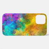 アート抽象芸術鮮やか絵を描の虹の背景 Case-Mate iPhoneケース (裏面 (横))