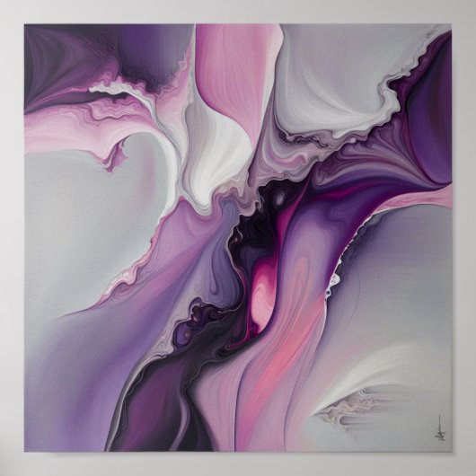 アート抽象芸術 ポスター (正面)