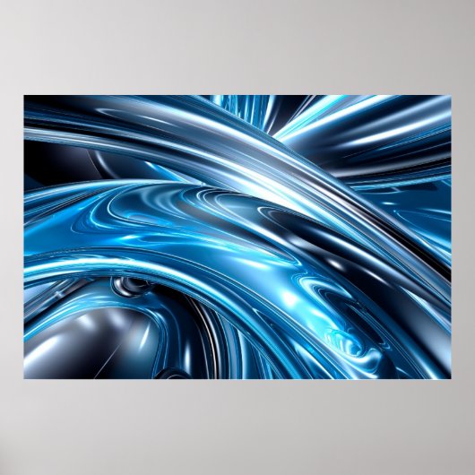 アート抽象芸術No2 ポスター (正面)