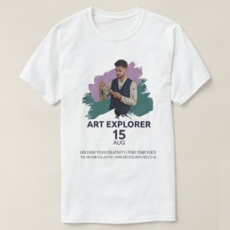 アート探検家アーティスティックキャンバスポスター - あなたの創造性を解き放て Tシャツ